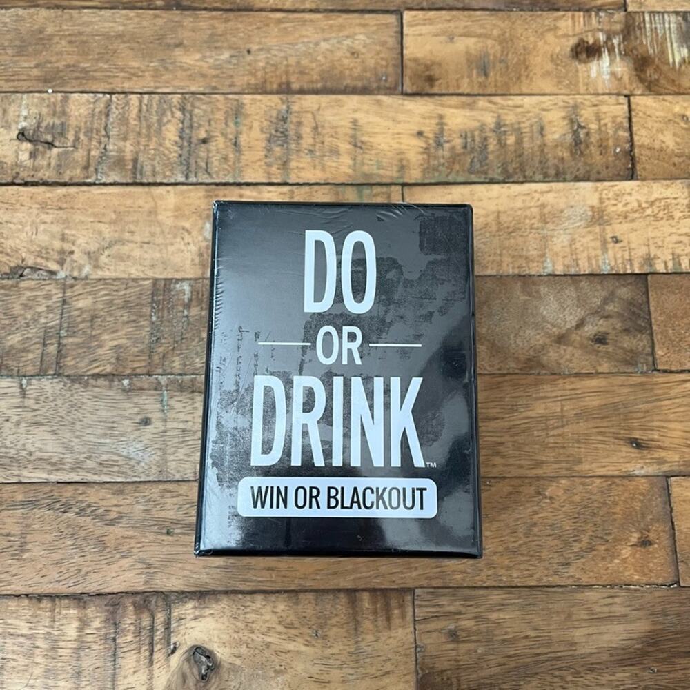 DO OR DRINK Card Game Win or Blackout Drinking Game New in package 21+
